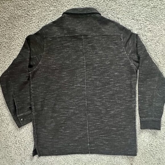 Rainforest Men's Mixed Grey Long-Sleeve Shirt-Jacket - Cotton Blend - Sz. L -EUC - Picture 8 of 15